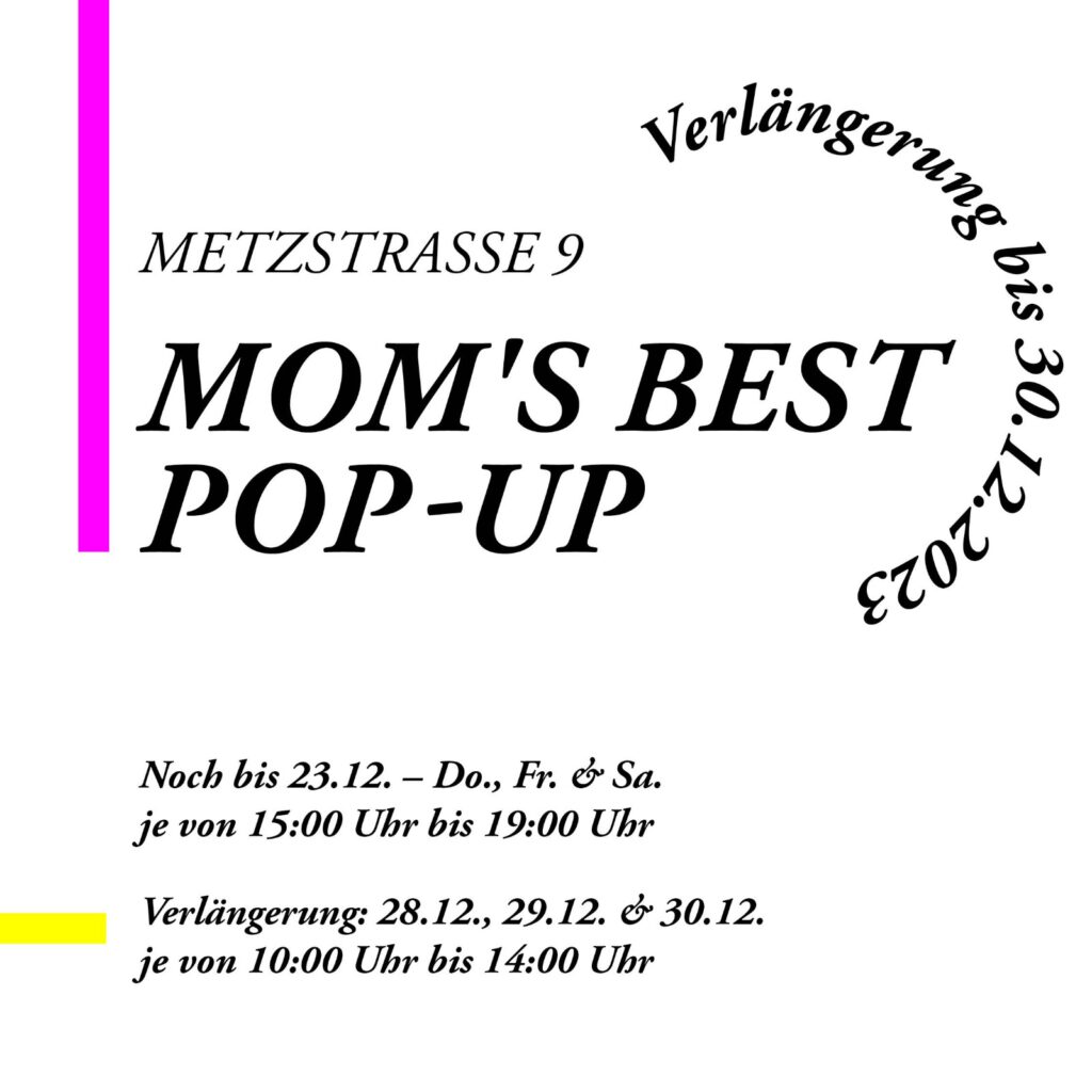 Mom's Best - der Pop-Up Store!