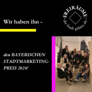 Gewinner Bayerischer Stadtmarketingpreis 2024